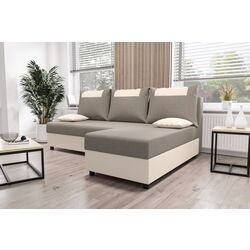 Диван угловой Space Meble Star L Sawana 21/Sawana 01 (Gray/Ecru)