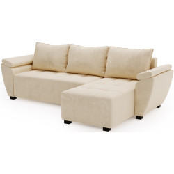 Диван угловой Space Meble Zeus L Bis Monolith 02 (Light Beige) Thumb