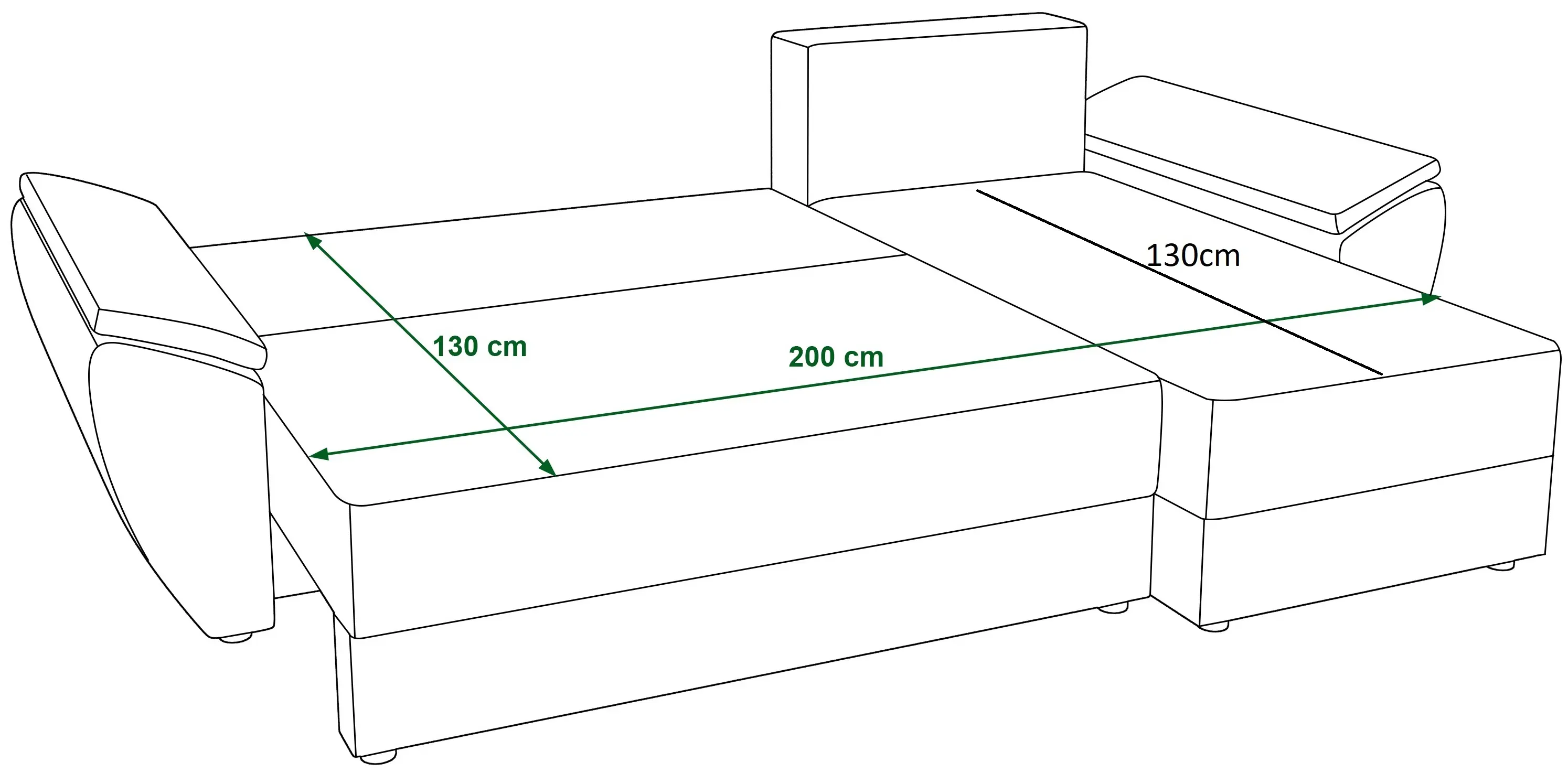 Canapea de colt Space Meble Zeus L Bis Monolith 84 (Gray Light)