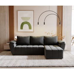 Canapea de colt Space Meble Zeus L Bis Monolith 92 (Gray Dark) Thumb