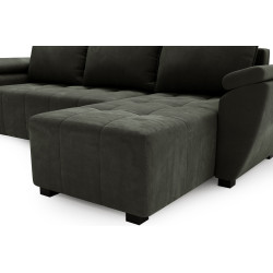 Canapea de colt Space Meble Zeus L Bis Monolith 92 (Gray Dark) Thumb