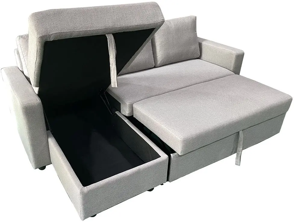 Canapea de colt Studio Casa Confort Smart Living Set B (Dark Gray) - 4