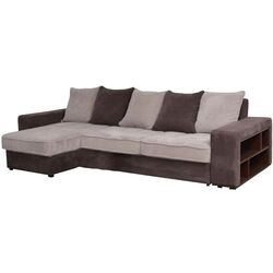 Canapea de colt Studio Casa Smart Living Atena (Beige/Brown)