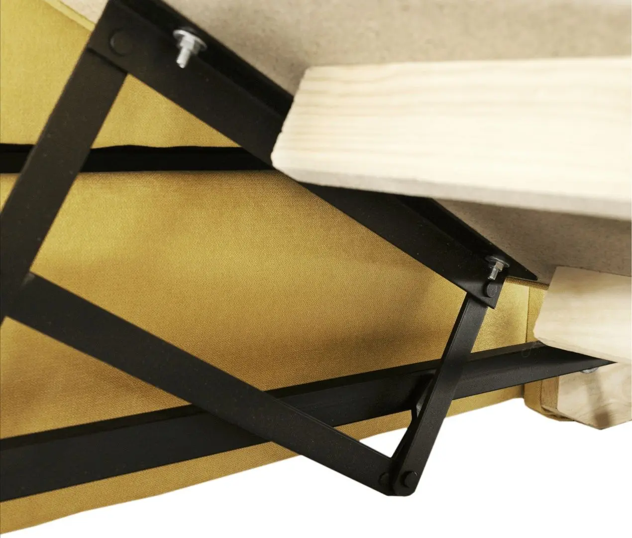 Canapea in forma de U extensibila Tempo Kondela Marieta U Right (Yellow)