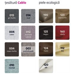 Canapea in forma de U extensibila Tempo Kondela Marieta U Right (Yellow) Thumb