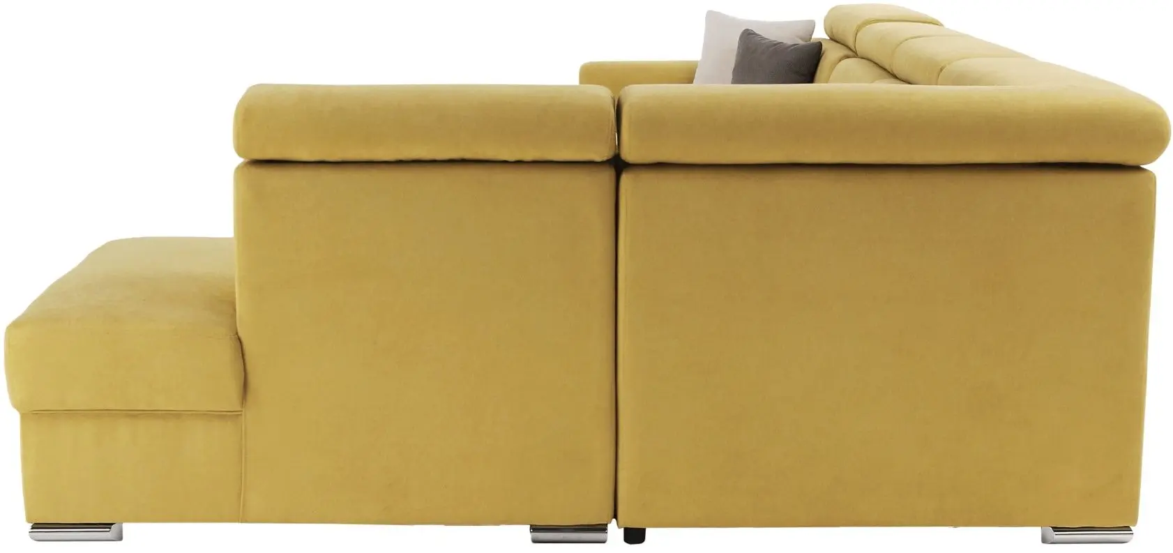 Canapea in forma de U extensibila Tempo Kondela Marieta U Right (Yellow)