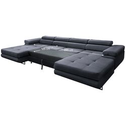 Canapea in forma de U Tempo Kondela Amareta U (Gray) Thumb