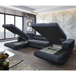 Canapea in forma de U Tempo Kondela Amareta U (Gray) Thumb