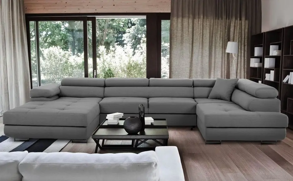 Canapea in forma de U Tempo Kondela Amareto U Right Toronto 14 (Gray)