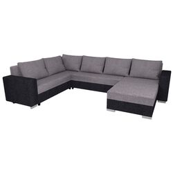 Canapea in forma de U Tempo Kondela Belen (Dark Grey/Grey) Thumb