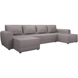 Диван П-образный Tempo Kondela Dakar New U Twist 03 (Gray Beige) Thumb