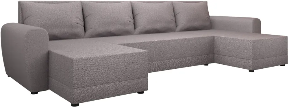 Диван П-образный Tempo Kondela Dakar New U Twist 03 (Gray Beige) - 2