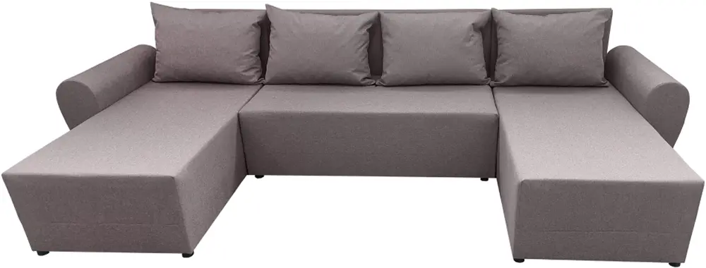 Диван П-образный Tempo Kondela Dakar New U Twist 03 (Gray Beige) - 4