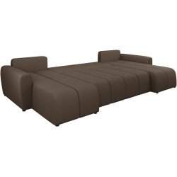 Canapea in forma de U Tempo Kondela Delin U Uni (Brown) Thumb