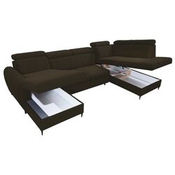 Диван П-образный Tempo Kondela Korio U Left (Brown) Thumb