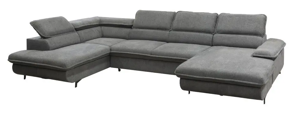 Canapea in forma de U Tempo Kondela Manty U Left (Gray) - 3