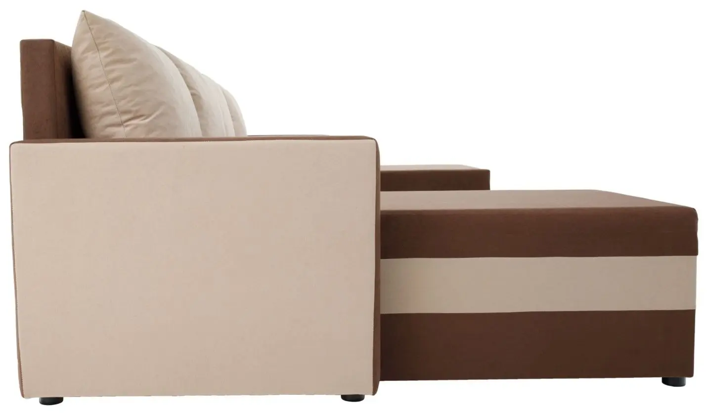 Диван П-образный Tempo Kondela Paulita (Brown/Beige)