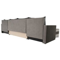 Диван П-образный Tempo Kondela Paulita (Grey/Black) Thumb