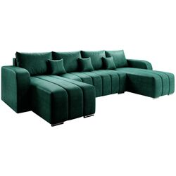 Canapea in forma de U Tempo Kondela Porima U (Emerald) Thumb
