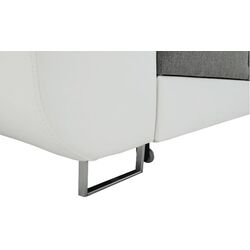 Canapea de colt extensibila Tempo Kondela Amareto Left (White/Gray) Thumb