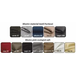 Canapea de colt extensibila Tempo Kondela Amareto Left (White/Gray) Thumb