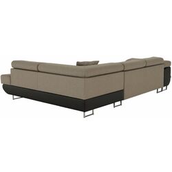 Canapea de colt extensibila Tempo Kondela Amareto New Right (Brown/Beige) Thumb