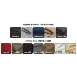 Canapea de colt extensibila Tempo Kondela Amareto Right (White/Gray) Thumb