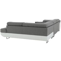 Canapea de colt extensibila Tempo Kondela Amareto Right (White/Gray) Thumb
