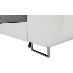 Canapea de colt extensibila Tempo Kondela Amareto Right (White/Gray) Thumb