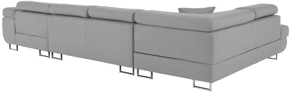 Диван угловой раскладной Tempo Kondela Amareto U Left (Light Gray) - 11