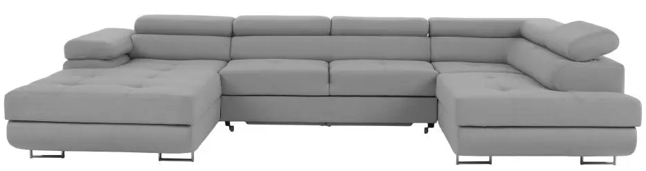 Диван П-образный Tempo Kondela Amareto U Right (Light Gray) - 12