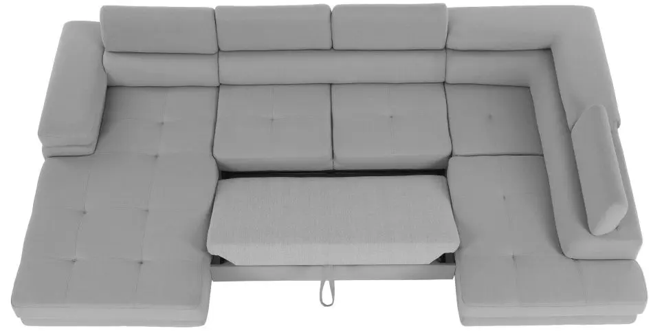 Диван П-образный Tempo Kondela Amareto U Right (Light Gray) - 8