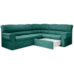 Canapea de colt extensibila Tempo Kondela Amelia Right (Emerald) Thumb