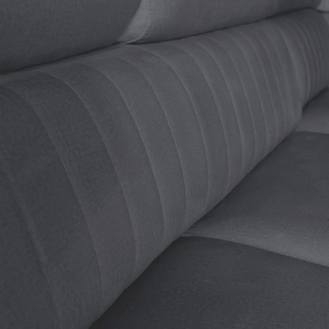 Диван угловой раскладной Tempo Kondela Amura Roh Left (Dark Gray) - 6