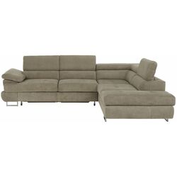 Canapea de colt extensibila Tempo Kondela Buton R Soro 13 Right (Light Brown) Thumb