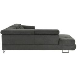 Canapea de colt extensibila Tempo Kondela Buton R Soro 97 Left (Gray) Thumb