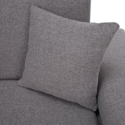 Canapea de colt extensibila Tempo Kondela Fosa Rog Left (Gray) Thumb