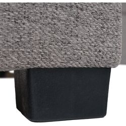 Canapea de colt extensibila Tempo Kondela Fosa Rog Left (Gray) Thumb