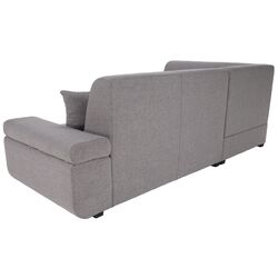 Canapea de colt extensibila Tempo Kondela Fosa Rog Left (Gray) Thumb