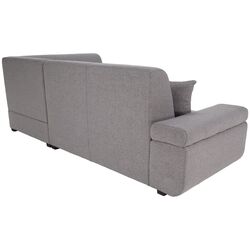 Canapea de colt extensibila Tempo Kondela Fosa Rog Right (Gray) Thumb