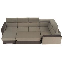 Canapea in forma de U Tempo Kondela Imperio U Left (Light Brown/Brown) Thumb