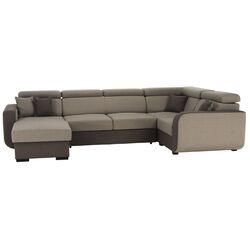 Canapea in forma de U Tempo Kondela Imperio U Left (Light Brown/Brown)
