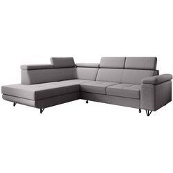 Canapea de colt extensibila Tempo Kondela Jogi Roh Left (Light Gray) Thumb