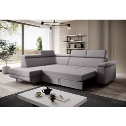 Canapea de colt extensibila Tempo Kondela Jogi Roh Left (Light Gray) Thumb