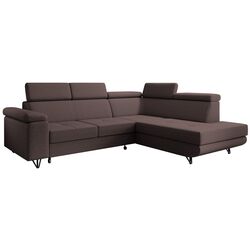 Canapea de colt extensibila Tempo Kondela Jogi Roh Right (Brown) Thumb