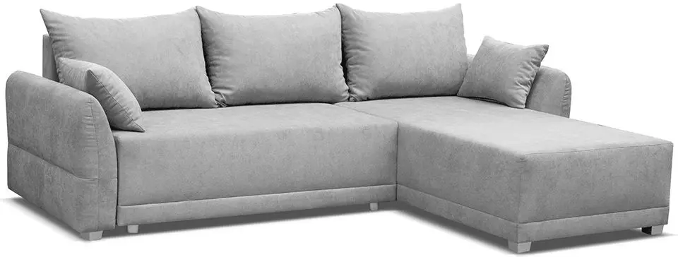 Canapea de colt extensibila Tempo Kondela Karlota (Light Gray)