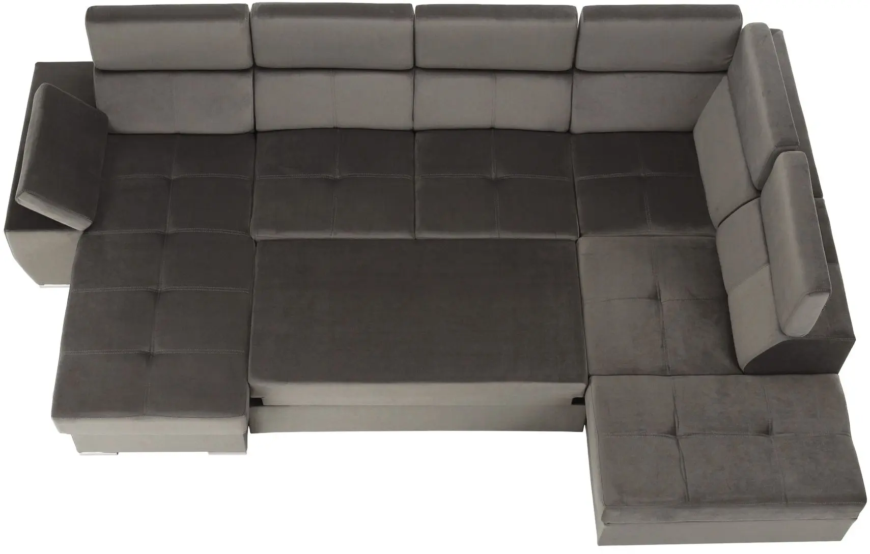 Диван П-образный Tempo Kondela Lamora U Left (Gray-Brown)