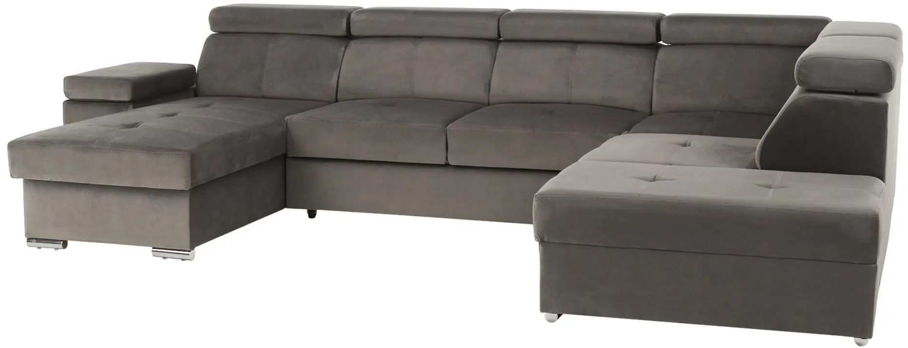 Диван П-образный Tempo Kondela Lamora U Left (Gray-Brown)