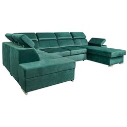 Canapea in forma de U Tempo Kondela Lamora U Right (Emerald) Thumb