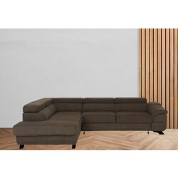 Диван угловой раскладной Tempo Kondela Legas Soro 28 Left (Brown)